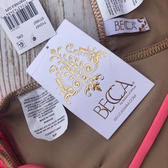 SOLD * NWT Becca Bikini Set | Size Small Top & Medium Bottoms - Picture 4 of 6
